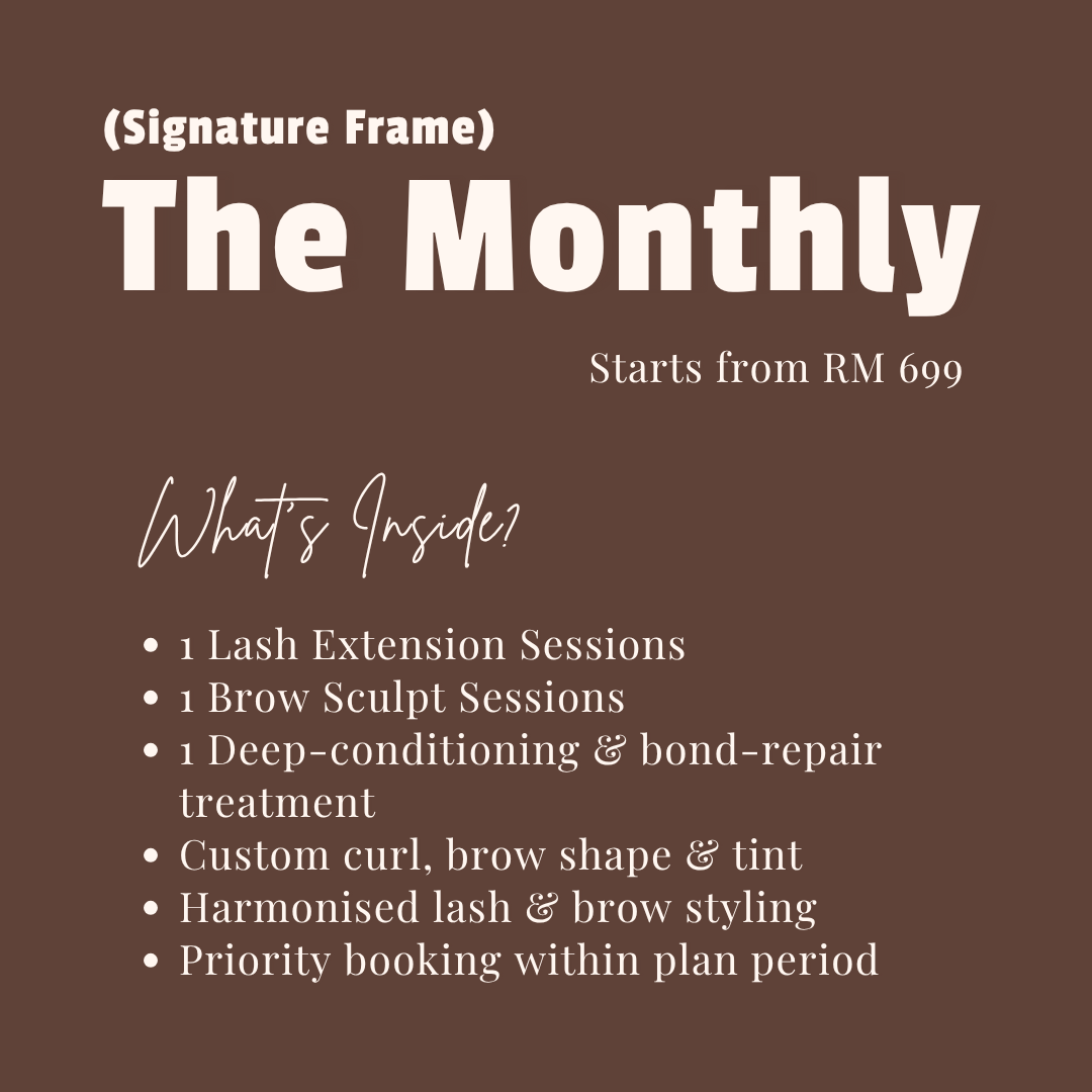 Signature Frame Monthly Puff Puff Beauty