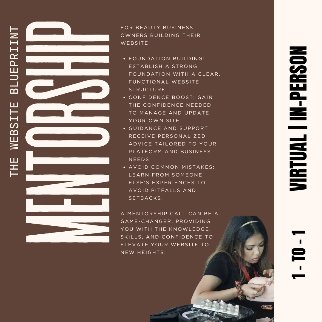 The Website Blueprint Mentorship Puff Puff Beauty
