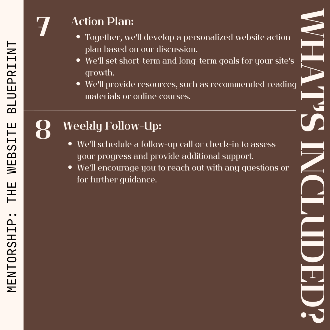 The Website Blueprint Mentorship Puff Puff Beauty