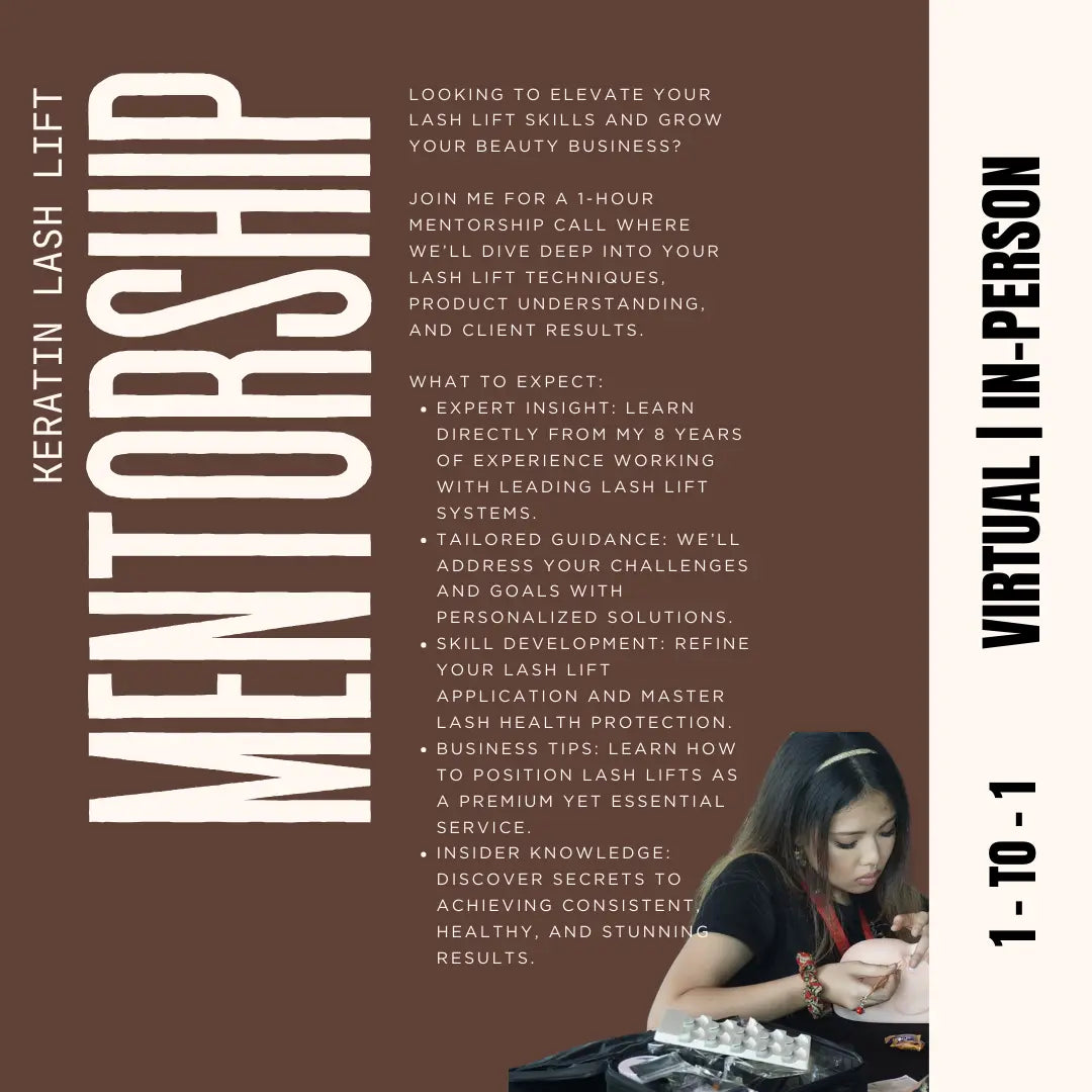Keratin Lash Lift Mentorship Puff Puff Beauty