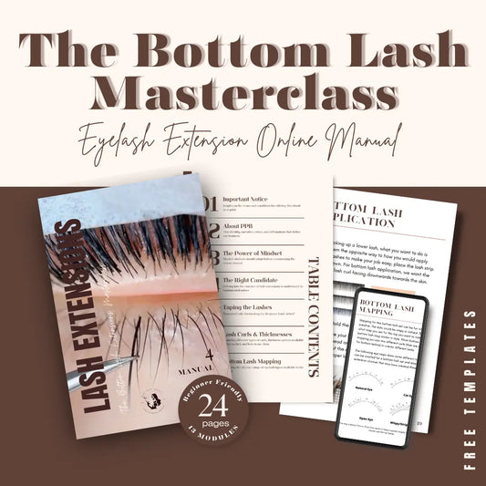The Bottom Lash Masterclass Manual Puff Puff Beauty