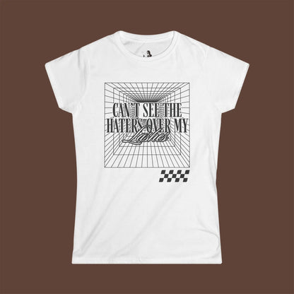 “Can’t See the Haters” Lash Tee Printify