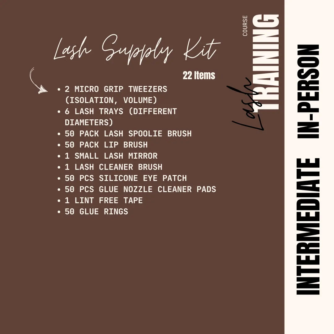 Lash Extension Intermediate Course Puff Puff Beauty