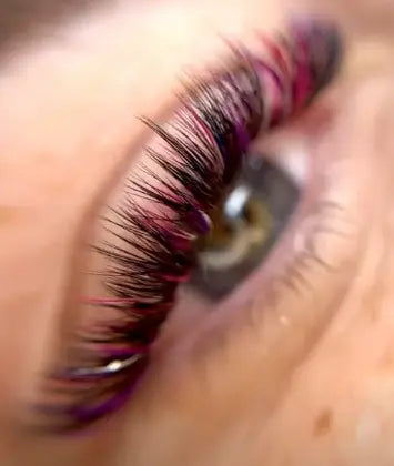 25% Colour Lashes Puff Puff Beauty