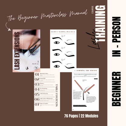 Lash Extension Beginner Course Puff Puff Beauty